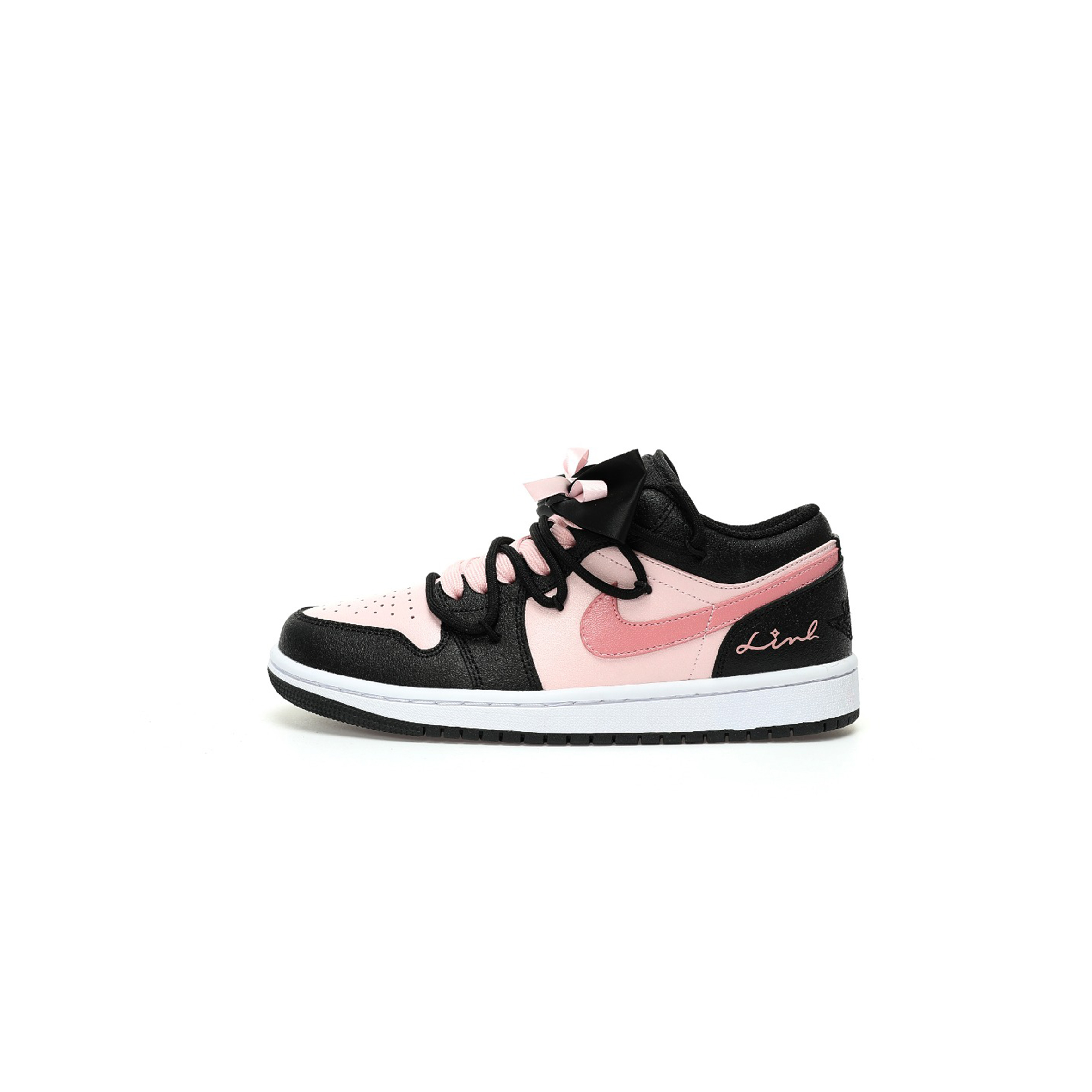 NIKE AIR JORDAN 1 LOW BLACK PINK DX4374-008